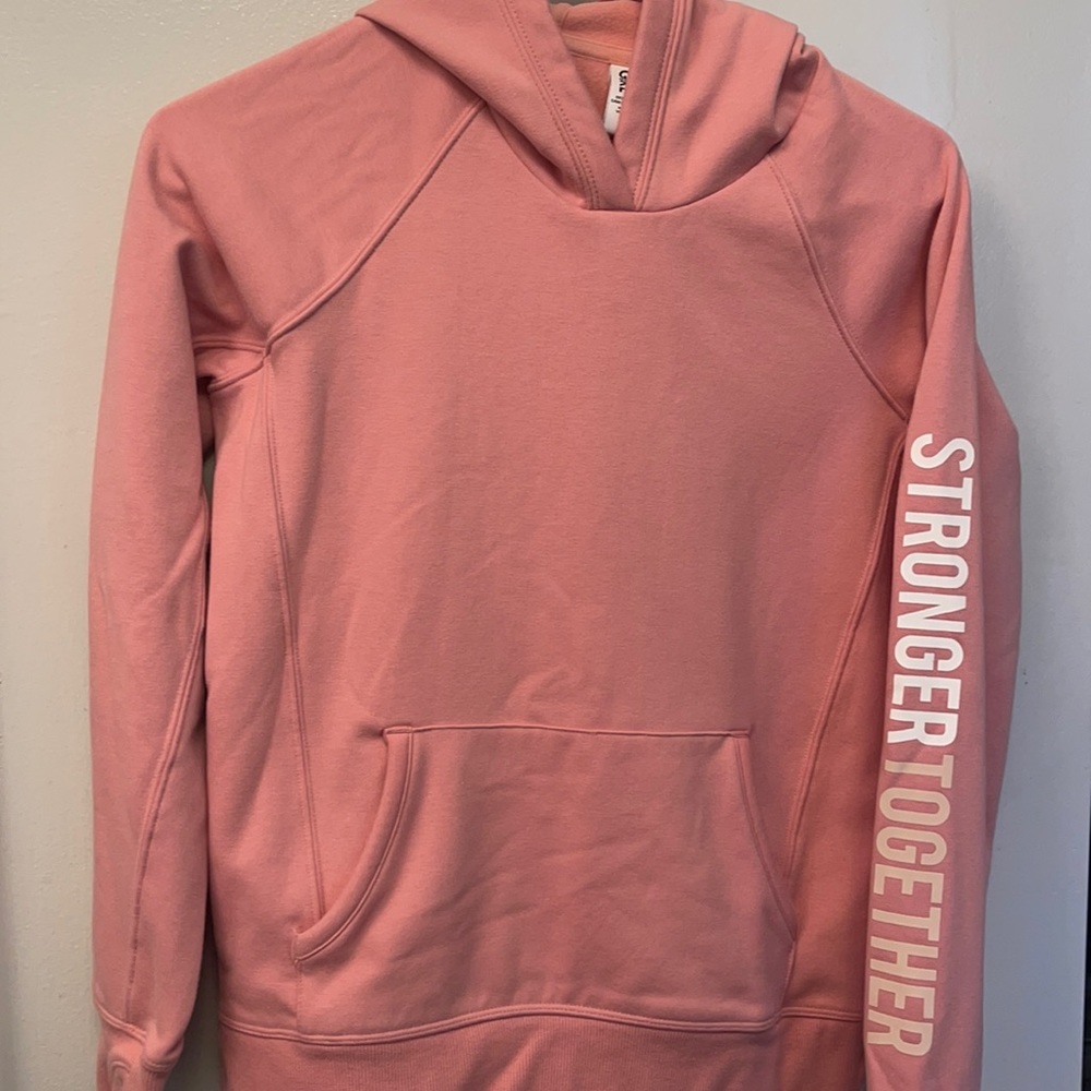 Athleta Girl Pink Hoodie Size XL